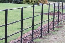 estate fencing lawn edging